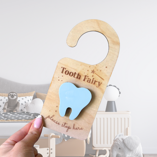 Sky Tooth Fairy Door Hanger