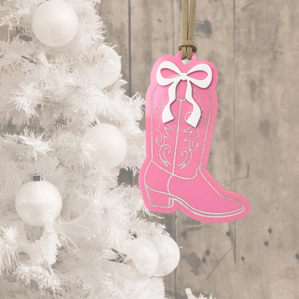 Bubblegum Boot Bauble