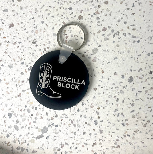 Priscilla Keychain