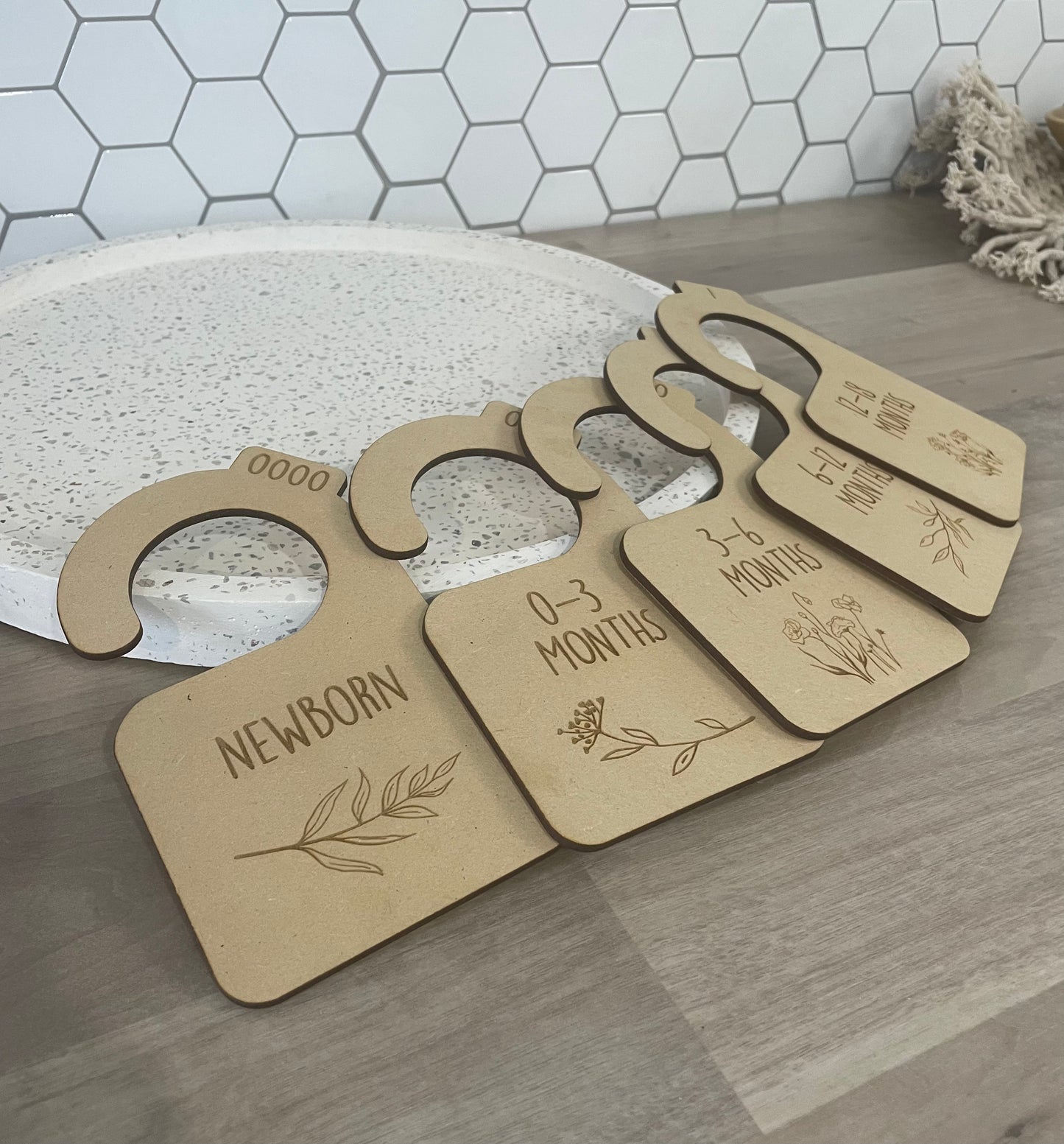 Baby Botanical Wardrobe Dividers