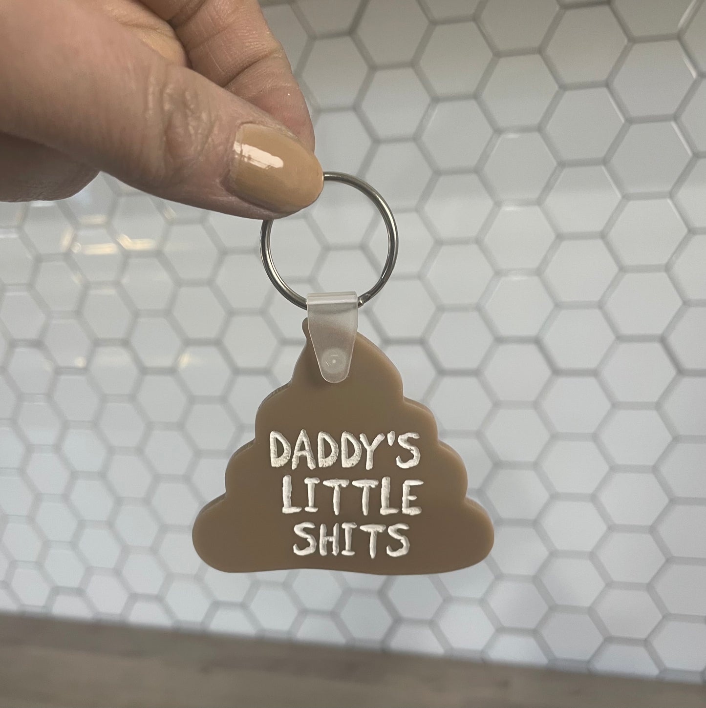 Daddy's Little Keychain