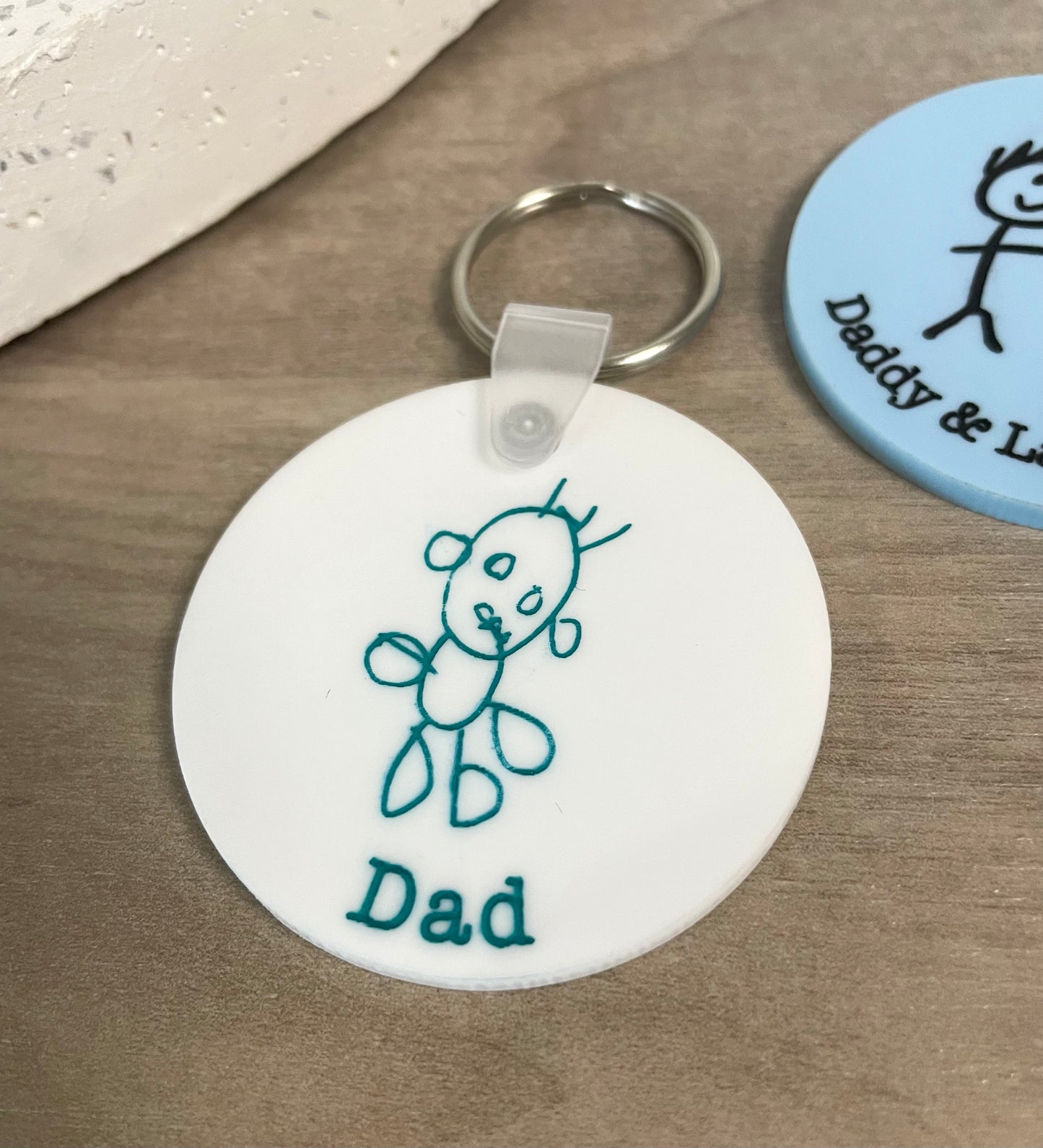 Hand Drawn Keychain