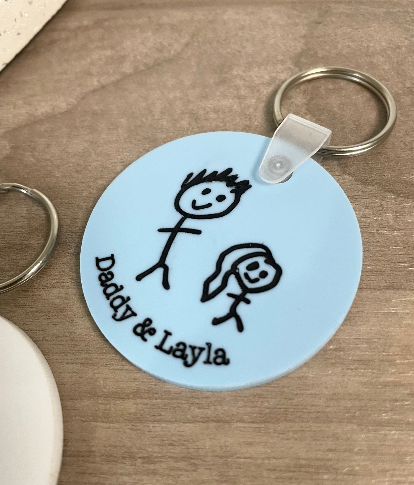 Hand Drawn Keychain