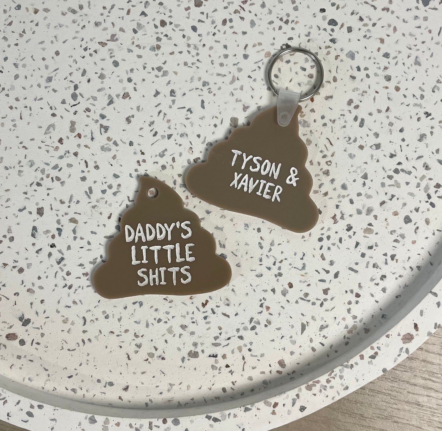 Daddy's Little Keychain