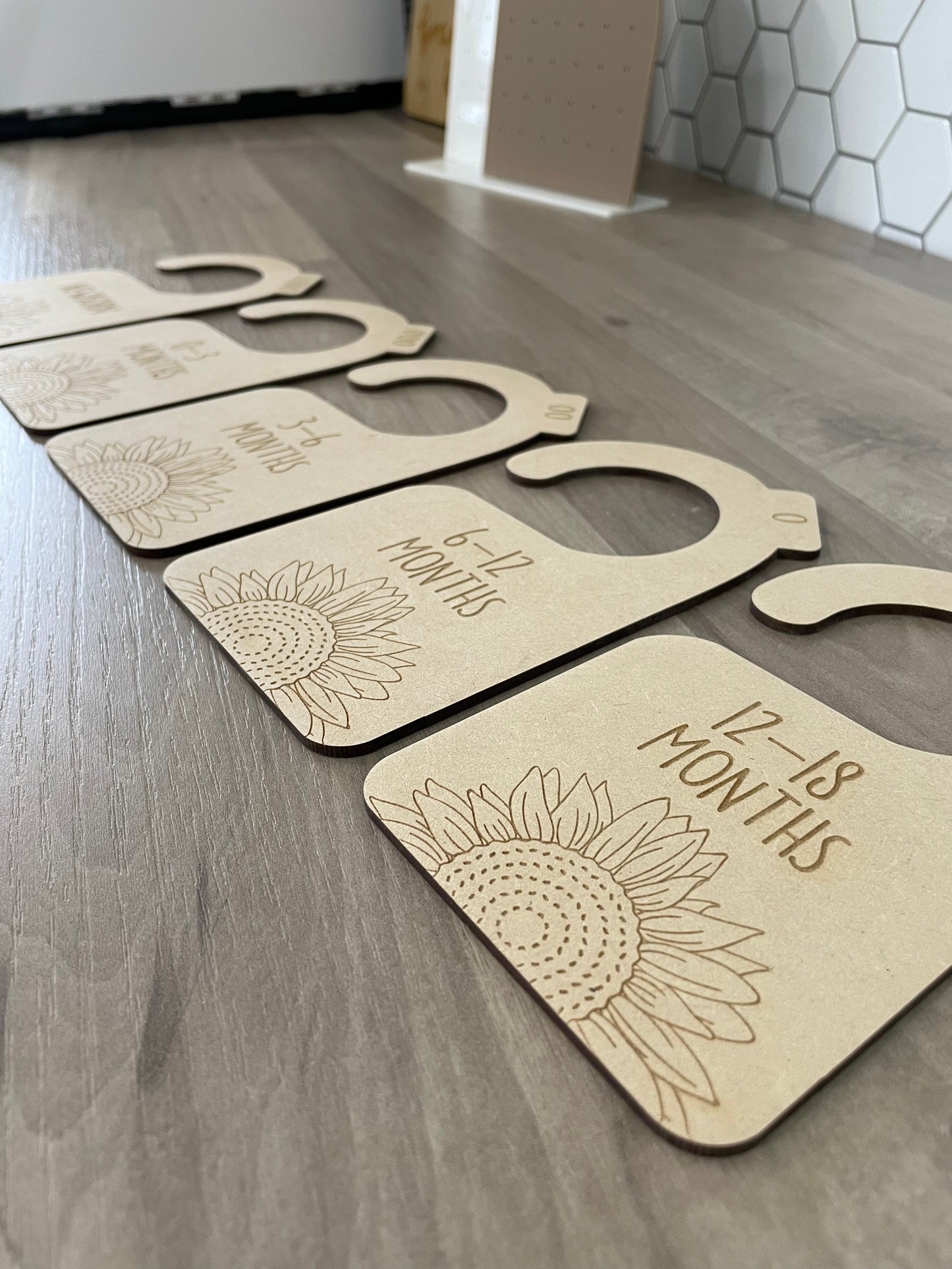 Baby Sunflower Wardrobe Dividers