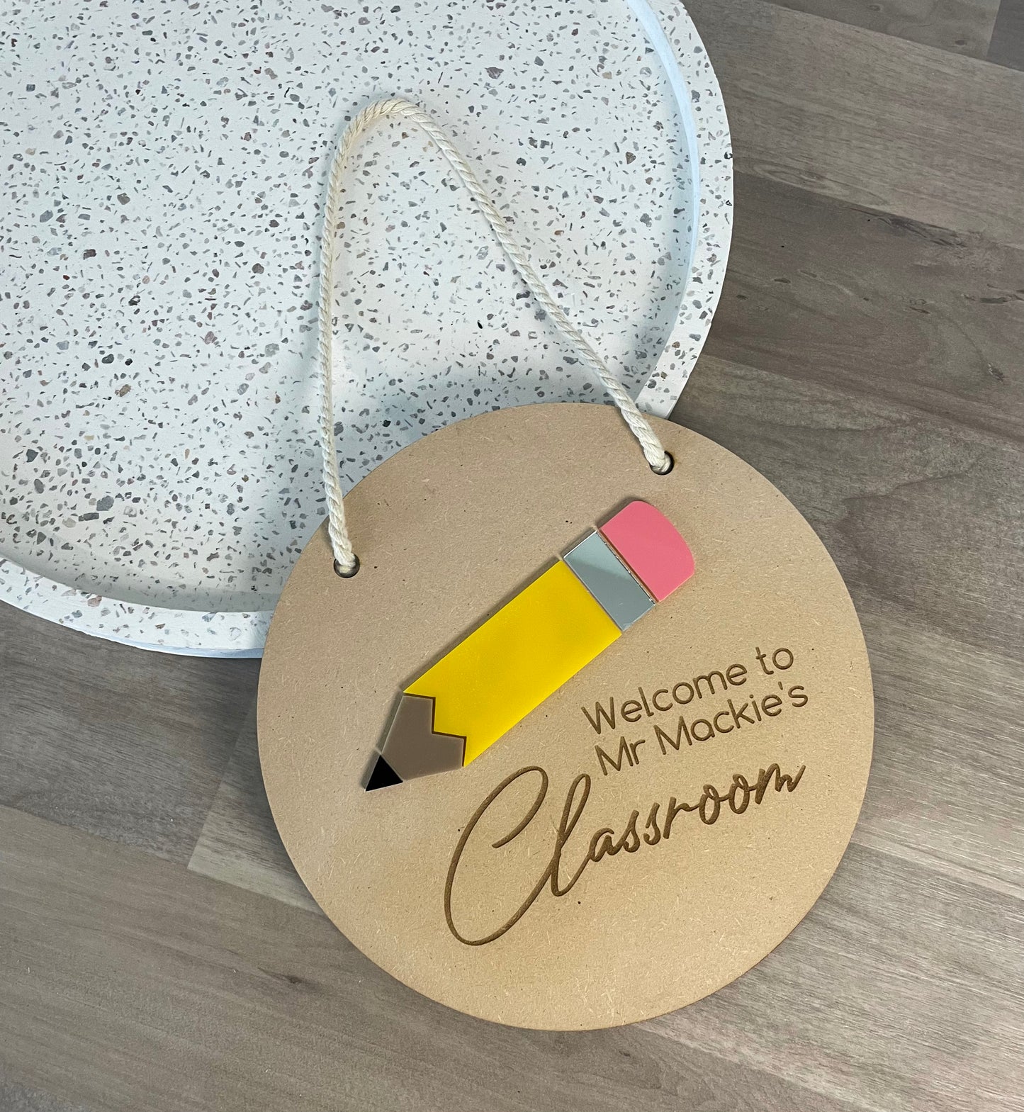 Classroom Sign Pencil