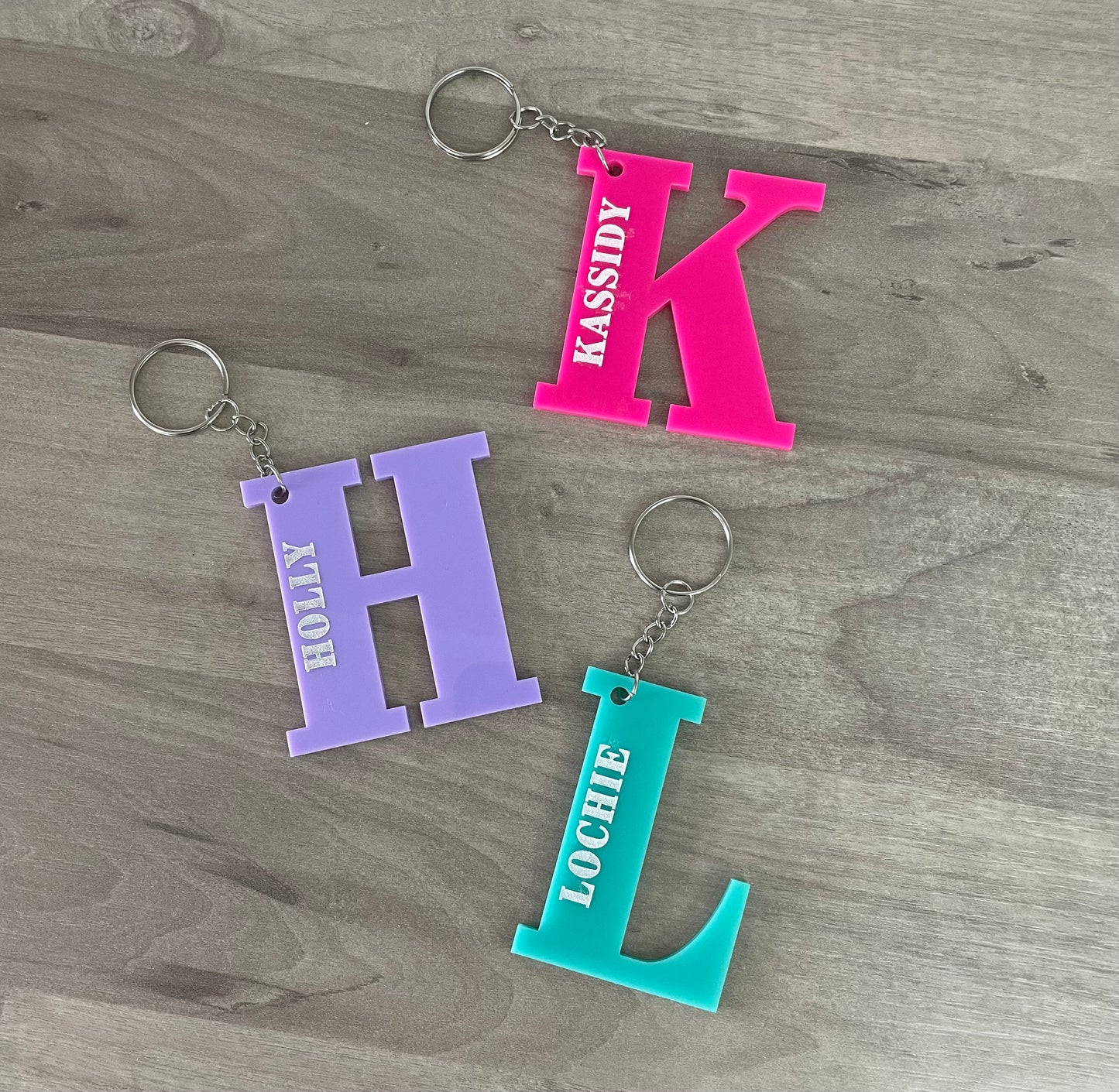 Initial Keychain