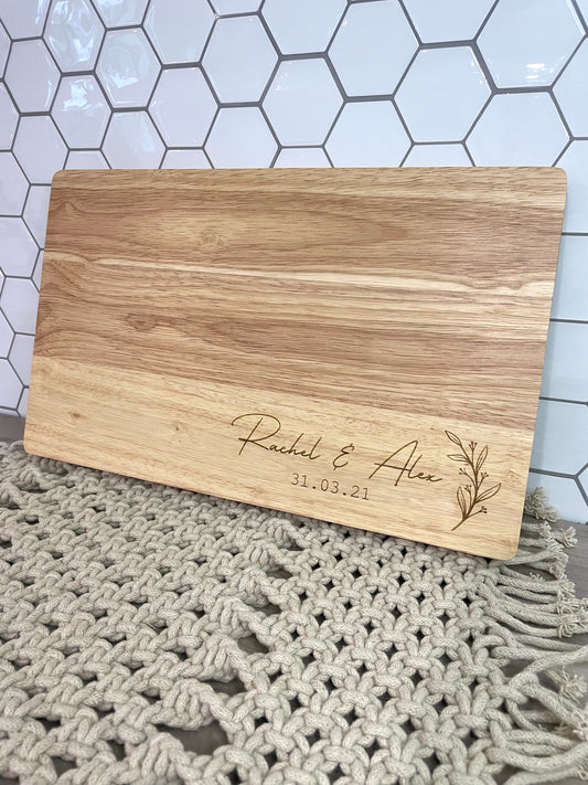 Corner Engraved Chopping Board