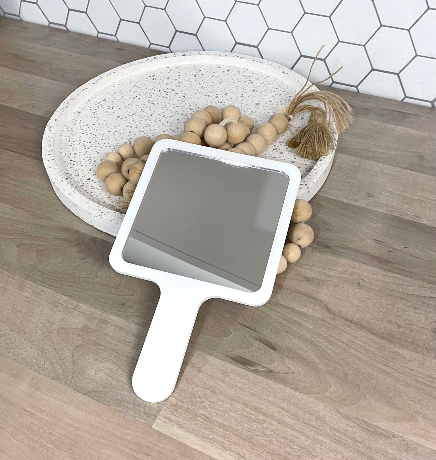 Square Handheld mirror